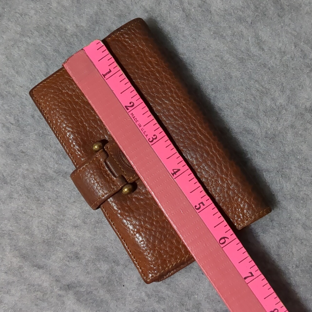 Fossil trifold Brown leather wallet - Picture 8 of 10